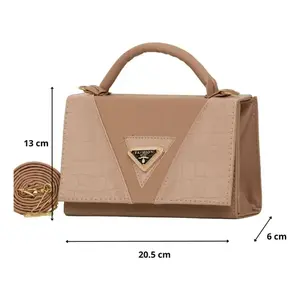 Bolso Bandolera para Mujer Fana, Diseño de Piel de Cocodrilo, Asa Única, Cierre de Cremallera Impermeable, Uso Diario, Bolso de Hombro Moderno - Product Image 4