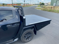 Plateau de ramassage F150 Hilux en aluminium, pour le camion, grande capacité d'accès, Toppers modulaires, caravane RV, remorque 4x4 voyage