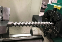 Machine à Usiner CNC YanHua50-2000 pour l'Industrie, Broche à Vis à Billes, Tour Métallique pour Travaux de Précision, Tour à Usiner