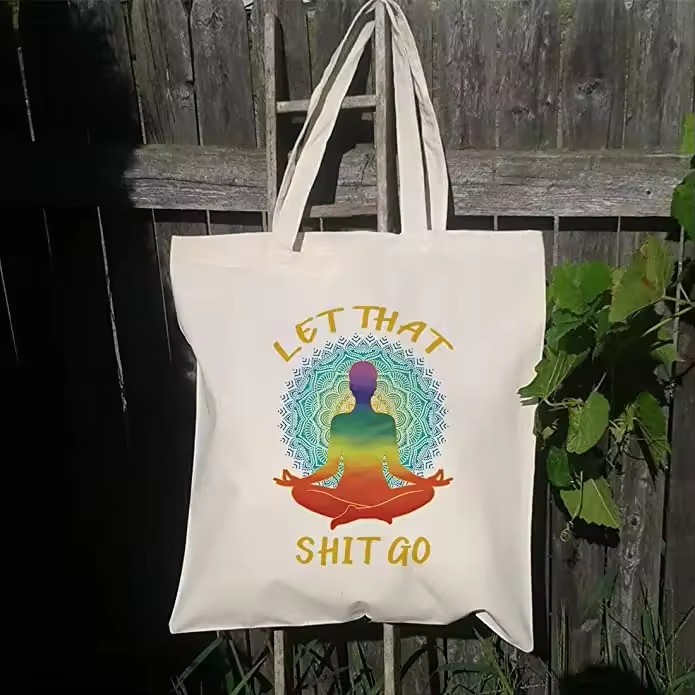 Wholesale Custom Reusable Canvas Organic Cotton Tote Shopping Bag With Custom Printed Logo