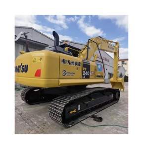 Excavadora Usada Komatsu Japonesa Reacondicionada PC240LC de 24 Toneladas con Bajas Horas de Trabajo, Motor, Caja de Cambios, Bomba PLC, Rodamientos, 110kw de Potencia - Product Image 1