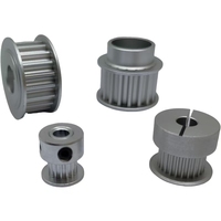 Poulie de distribution en aluminium MXL XL L H XH XXH T2.5 T5 T10 AT5 AT10 S2M S3M S5M S8M GT2 GT3 GT5 3M 5M 8M Poulie de distribution dentée