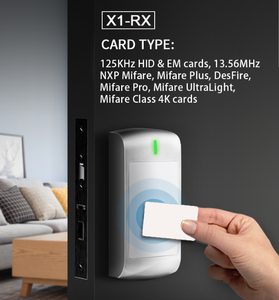 Lettore RFID X1 Impermeabile IP66 Wiegand 125KHz ID 13.56MHz IC NFC per Controllo Accessi Porte - Product Image 4