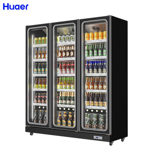 Refrigerador profundo de supermercado, vitrina de bebidas refrigerantes, enfriador vertical de <span class=keywords><strong>4</strong></span> <span class=keywords><strong>puertas</strong></span> - Product Image 2