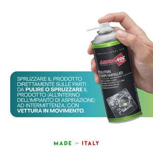 Ambro-Sol Detergente per Corpo Farfallato 400ml Uso Professionale Pulitore Sistema di Aspirazione - Product Image 4