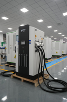 HAIDIRA Nouvelle station de recharge rapide pour véhicules électriques 160KW 200-750V DC, 4 pistolets, certifiée GB/T CE, OCPP1.6J HDRCDJ, câble de 5M