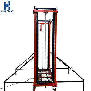 Vente chaude HUGECRANE 8 mètres en alliage d'aluminium hydraulique pliable multi-modèle 500KG capacité de charge Tables élévatrices à mât vertical - Product Image 2