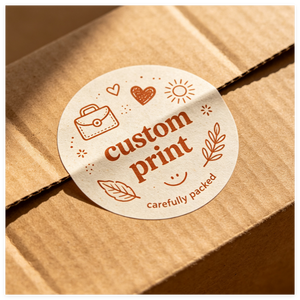 Adesivi Sigillanti Personalizzati con Logo e Motivi Carini, <span class=keywords><strong>Etichette</strong></span> Impermeabili Autoadesive per Chiusura Scatole e Imballaggi - Product Image 3