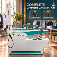 Table de repassage à vide professionnelle pour vêtements, avec bras de repassage vapeur et fonctionnement simplifié, pour la couture et l'entretien des vêtements
