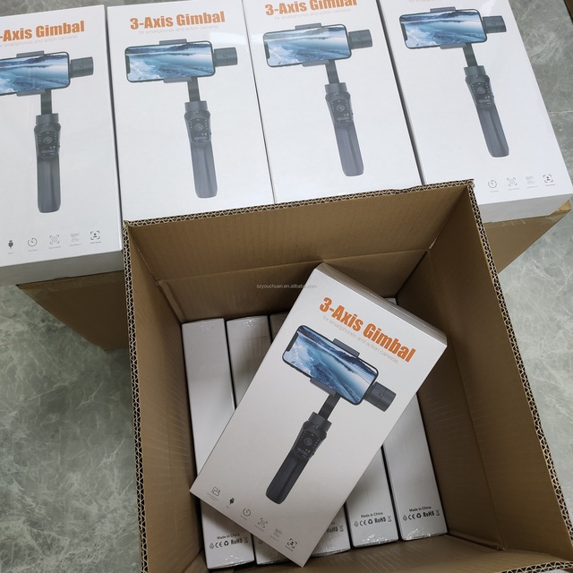 OEM Order F10 Foldable Handheld Gimbal 3 Axis Gimbal Stabilizer Anti-Shake Smart Tracking for Smartphone Live Streaming Vlog
