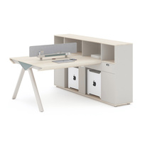 Postes de travail modernes pour bureaux, bureaux informatiques de luxe, tables de séparation pour employés, ensemble de mobilier de direction, vente en gros d'usine