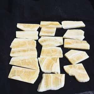 Venta al por Mayor de Losa de Calcita Amarilla de Cristal Curativo Natural Ecológica con Forma Irregular para Decoración del Hogar - Product Image 5