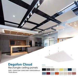 Panneaux <span class=keywords><strong>de</strong></span> plafond à déflecteurs en <span class=keywords><strong>laine</strong></span> <span class=keywords><strong>de</strong></span> <span class=keywords><strong>verre</strong></span>, design vertical ouvert, pour la décoration <span class=keywords><strong>de</strong></span> halls et <span class=keywords><strong>de</strong></span> magasins, <span class=keywords><strong>prix</strong></span> usine Chine - Product Image 6