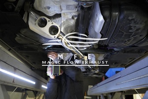 Prestazioni di scarico di alta qualità Catback tubo anteriore per Audi Q8 <span class=keywords><strong>3</strong></span>.0T 2019 + RSQ8 stile marmitta valvole elettriche - Product Image 3