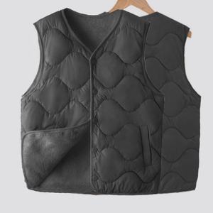 <span class=keywords><strong>Chaleco</strong></span> <span class=keywords><strong>Acolchado</strong></span> de Terciopelo de Moda Otoño-Invierno 2026, <span class=keywords><strong>Chaleco</strong></span> Corto Cálido para Hombre y <span class=keywords><strong>Mujer</strong></span>, <span class=keywords><strong>Chaleco</strong></span> de Pareja, Chaqueta - Product Image 6