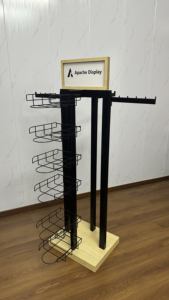 Apache מותאם אישית ביגוד תצוגה לעמוד בגדים תצוגה מתלה עבור חולצת טריקו & כובע - Product Image 4