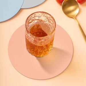 Set de table rond en silicone, résistant à la chaleur et imperméable, pour bols, tasses et assiettes - Product Image 2