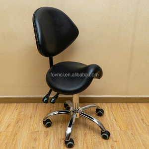 Rotolo di sull'immagine <span class=keywords><strong>per</strong></span> lo zoom in Sella Nera Sgabello Sedia di Massaggio Regolabile Girevole Idraulico Alzata A Gas Sgabello Ergonomico di Rotolamento - Product Image 3