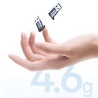 Adaptateur OTG SAMZHE USB-A vers Type-C, adaptateur de transfert de données OTG, convertisseur USB 3.0 pour écouteurs, clavier, souris, chargeur de voiture, connecteur