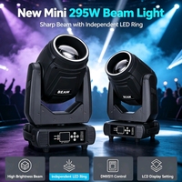 Nouvelle mini-lumière LED Beam 295W, DMX512, idéale pour les bars, les discothèques et les spectacles en location