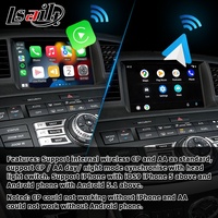 Layar Display Android CP AA 8 Inci untuk Infiniti M35 M45 M Nissan Fuga 2005-2010 dengan Video by Pass AA oleh Lsailt