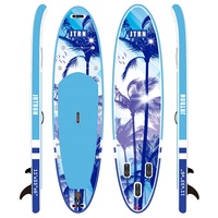 Geetone 335cm tout rond coloré pas cher iSUP certificat CE gonflable stand up paddle board soft air sup boards