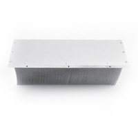 Plaque de refroidissement liquide personnalisée en aluminium usinée CNC, utilisée dans le processus de soudage par agitation à froid, pour dissipation de chaleur de fibres optiques