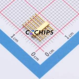 HJ-MRFS6-1.27-0.5 Feedthrough / RF Insulator Connector ( Number of Cores: 6 )( Number of Rows: 1 )( Operating Temperature: ) - Product Image 1