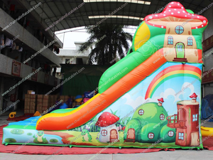 Tobogán inflable <span class=keywords><strong>de</strong></span> rana hongo, logotipo personalizado, castillo inflable <span class=keywords><strong>de</strong></span> <span class=keywords><strong>Lilo</strong></span> que rebota, alquiler <span class=keywords><strong>de</strong></span> fiestas al aire libre, juguete <span class=keywords><strong>de</strong></span> salto <span class=keywords><strong>de</strong></span> negocios para niños - Product Image 4