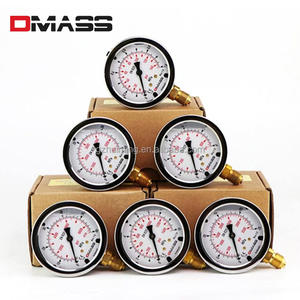 Burdon tüpü basınç ölçü testi paslanmaz çelik dijital göstergeler 3 test kiti 600bar 63mm ekskavatör hidrolik pompa yağı basın için - Product Image 6