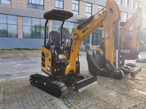 Offre Spéciale Mini-Excavatrice sur Chenilles SY18U Jaune, Machine de Terrassement Hydraulique, Godet de 0,04 m³, Puissance de 14,6 kW - Product Image 3