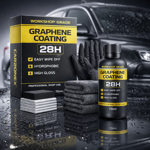Revêtement graphène Carzonex L-37 28H Épaisseur 60µm Dureté >12H Protection 10 ans Application facile Hydrophobe et brillant (70ml) - Product Image 1