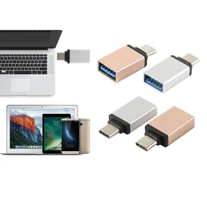 OTG adaptador de datos de tipo C convertidor de carga USB 3,0 de sincronización de datos adaptador