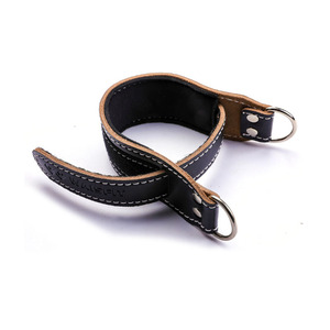 Cinturino <span class=keywords><strong>per</strong></span> Caviglia in Pelle Bovina con Chiusura a Doppio Anello <span class=keywords><strong>per</strong></span> Protezione durante l'Allenamento con Macchina a <span class=keywords><strong>Cavi</strong></span> - Product Image 5