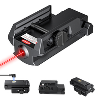 Nouvelle lunette de visée laser magnétique rechargeable subcompacte 635-650nm pour la chasse en extérieur, avec lasers rouge, vert et bleu