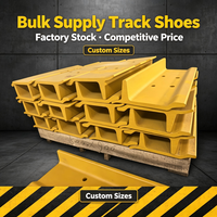 Patins de chenille résistants à l'usure pour bulldozer CAT, pointes de chenille pour chenilles de bulldozer CAT D4D D5D D6R D8R, pièces de rechange pour train de roulement, patins de chenille