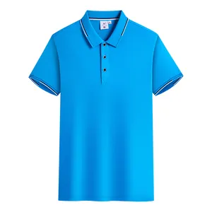 Hochwertige Polo T-Shirt Manufac turing Company Benutzer definiertes Logo Kurzarm Golf Kleidung Herren Polo Shirts Golf Shirts