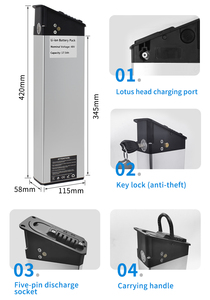Prêt à expédier batterie au lithium pour vélo électrique <span class=keywords><strong>ENGWE</strong></span> EP-2 PRO/<span class=keywords><strong>ENGINE</strong></span> PRO/<span class=keywords><strong>ENGINE</strong></span> <span class=keywords><strong>X</strong></span> 48V 13/16AH batterie au lithium pour vélo électrique - Product Image 3