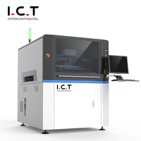 Impresora automática de plantilla de PCB de alto nivel, máquina de serigrafía SMT, máquina de impresión de PCB, pantalla de pasta de soldadura, impresión SMT de bajo costo