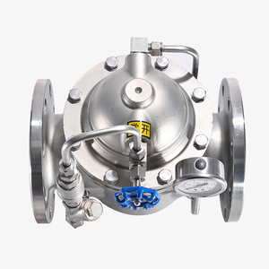 Vanne de contrôle hydraulique en acier inoxydable pour l'industrie, 300X, à fermeture lente et silencieuse, pour système d'eau - Product Image 4