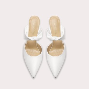 Décoration Mode Luxe Été Talons Aiguilles Blanc Talons Hauts Femmes Sandales Chaussures De Mariage pour Mariée Femmes Chaussures - Product Image 3