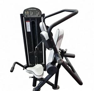 Equipo de gimnasio comercial con pila de pesas seleccionables para entrenamiento de espalda y pecho, con selección de carga por pasador, para pullover sentado y ejercicios de brazo. - Product Image 5