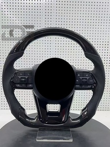 พวงมาลัยคาร์บอนไฟเบอร์ฟอร์จ สำหรับรถยนต์โตโยต้าแลนด์ครุยเซอร์ LC200 LC300 ปราโด ไฮลักซ์ LC79 LC70 FJ70 FJ79 FJ200  ดัดแปลงให้เข้ากับ GR86 - Product Image 4