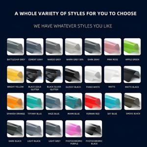 Film de protection 3M pour voiture, noir piano brillant, métallisé, super brillant, noir nacré, rouge, <span class=keywords><strong>vinyle</strong></span> PET noir brillant de haute qualité - Product Image 6