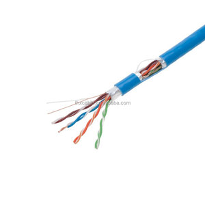 Ngoài trời công nghiệp CAT5E UTP che chắn cáp Ethernet 26AWG đồng PVC Áo khoác 2.5 Gbps Lan mạng cáp - Product Image 4