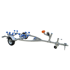 Carrello per Jet Ski, Kayak e Barche con Fondo a <span class=keywords><strong>Rulli</strong></span>, Zincato a Caldo, 4M - Product Image 5