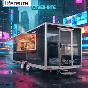 Camion de restauration rapide mobile Wetuth pour l'extérieur, chariot à jus et à crème glacée personnalisé, entièrement équipé pour une utilisation commerciale - Product Image 1