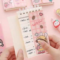 Notebook de supermarché, agenda personnalisé, petit ensemble, avec coque
