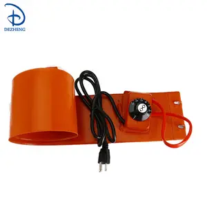 Customized silicone rubber heater 220v/380v 250*1740mm for 200l oil drum heater