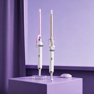 <span class=keywords><strong>Fer</strong></span> à boucler PTC en aluminium 9 mm, portable et à chauffage rapide, unisexe, tendance, pour des boucles fines et élégantes – Vente chaude - Product Image 2